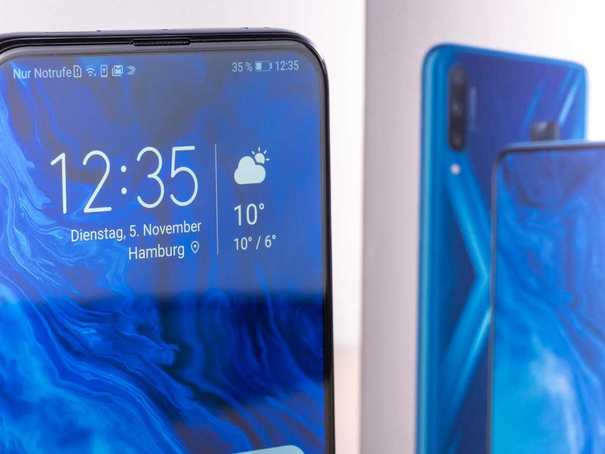 Honor 9X: majowa łatka bezpieczeństwa zapewnia funkcję ochrony baterii