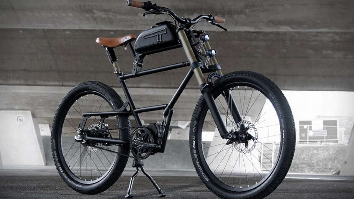 E-Bike Scrambler V2.0: rower retro, który przyszedł z przyszłości