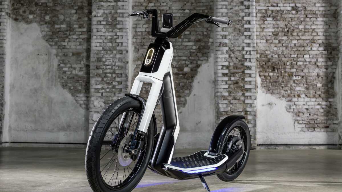 E-Scooter Streetmate jeździ 45 km / h: VW buduje „S-Scooter”