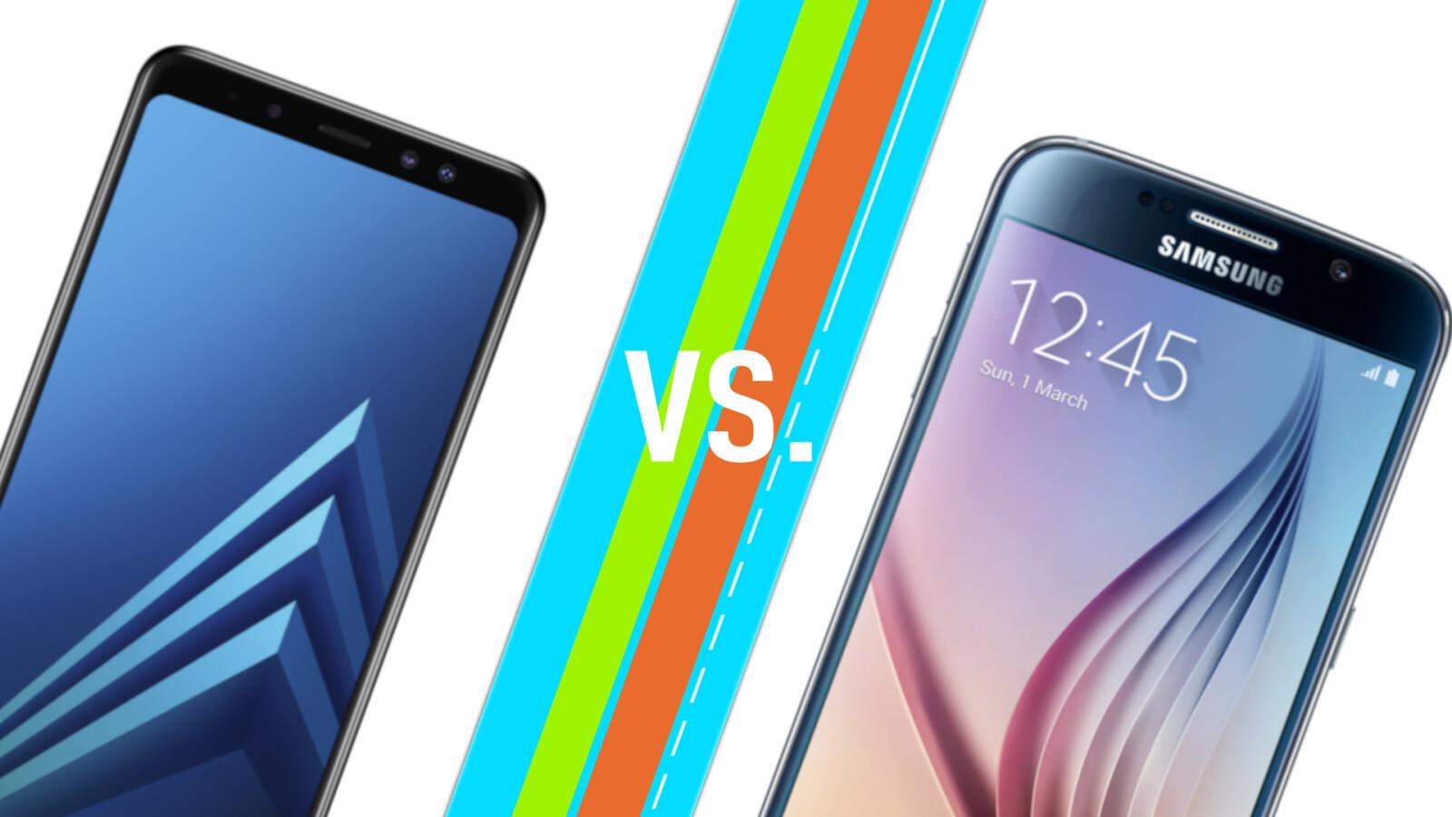 Galaxy A8 (2018) vs Galaxy S6: porównanie smartfonów Samsung