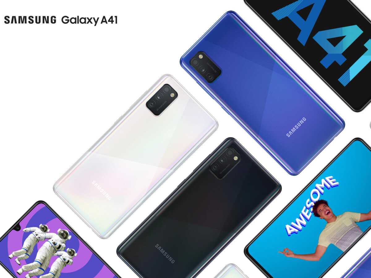 Galaxy A41: Samsung podarował małą aktualizację telefonu komórkowego do Androida 11