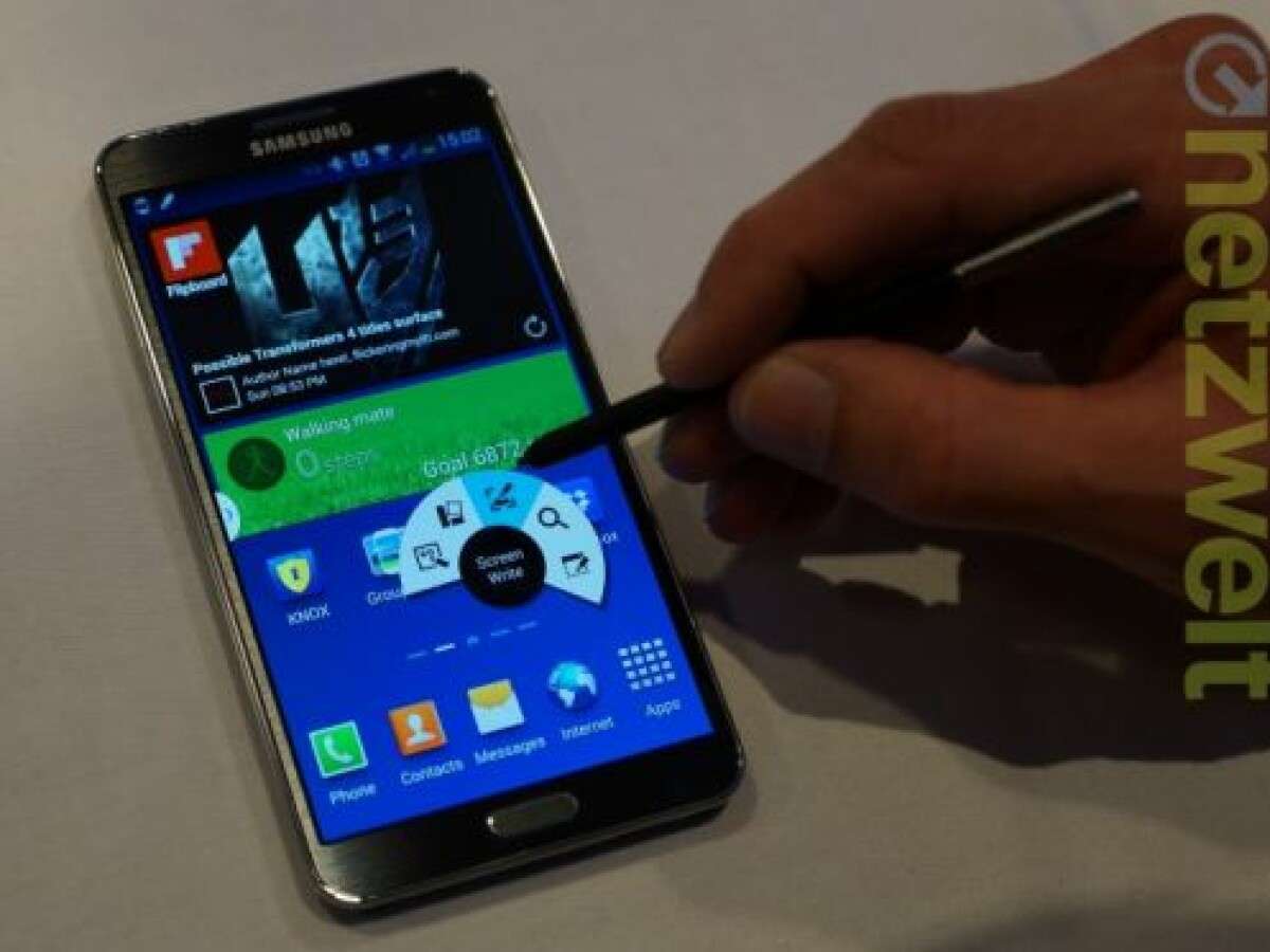 Galaxy Note 3: Samsung dystrybuuje aktualizację Androida 4.4 w Niemczech