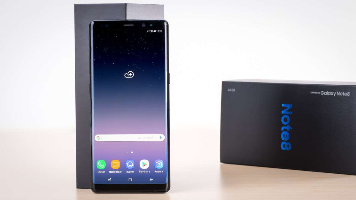 Galaxy Note 8: aktualizacja do Androida 8.0 Oreo dostępna w Niemczech