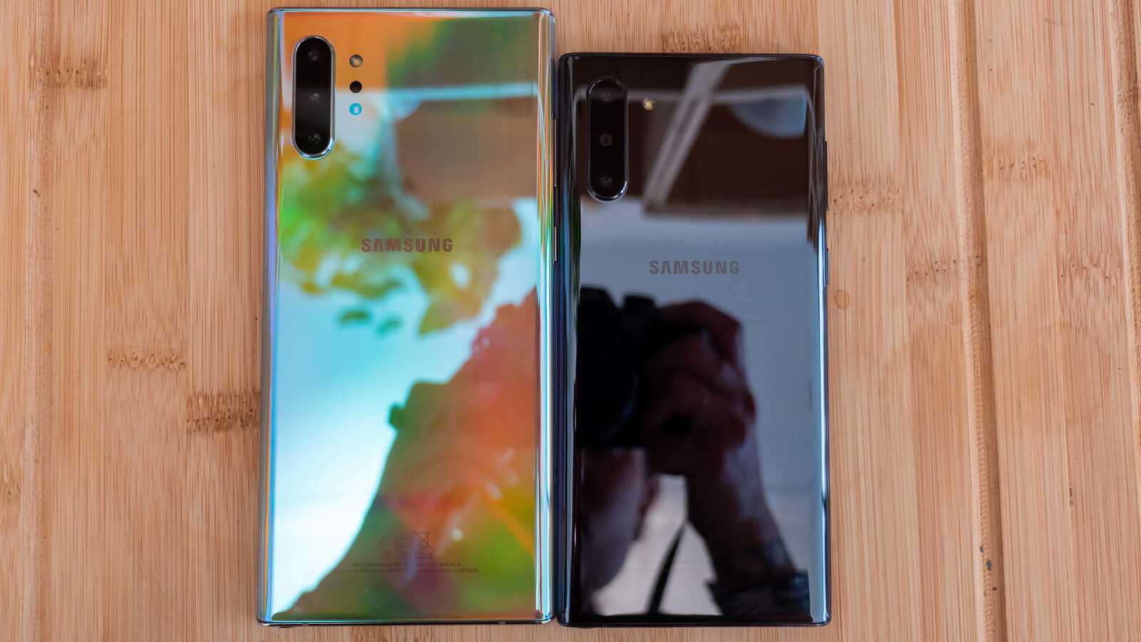 Galaxy Note 10 kontra Note 10+ w porównaniu: różnice na pierwszy rzut oka