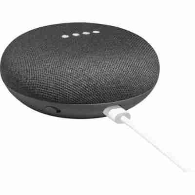 Google Home Mini Charcoal Inteligentny Głośnik Czarny